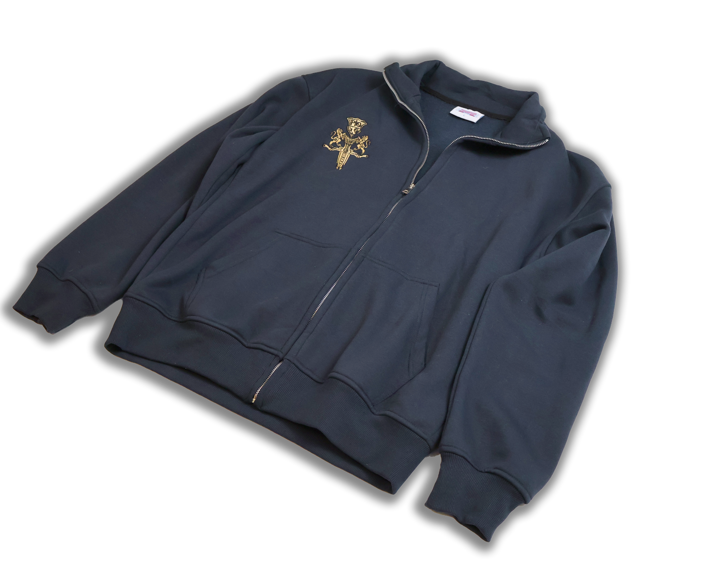 DEATH & STRAWBERRY ZIP-UP
