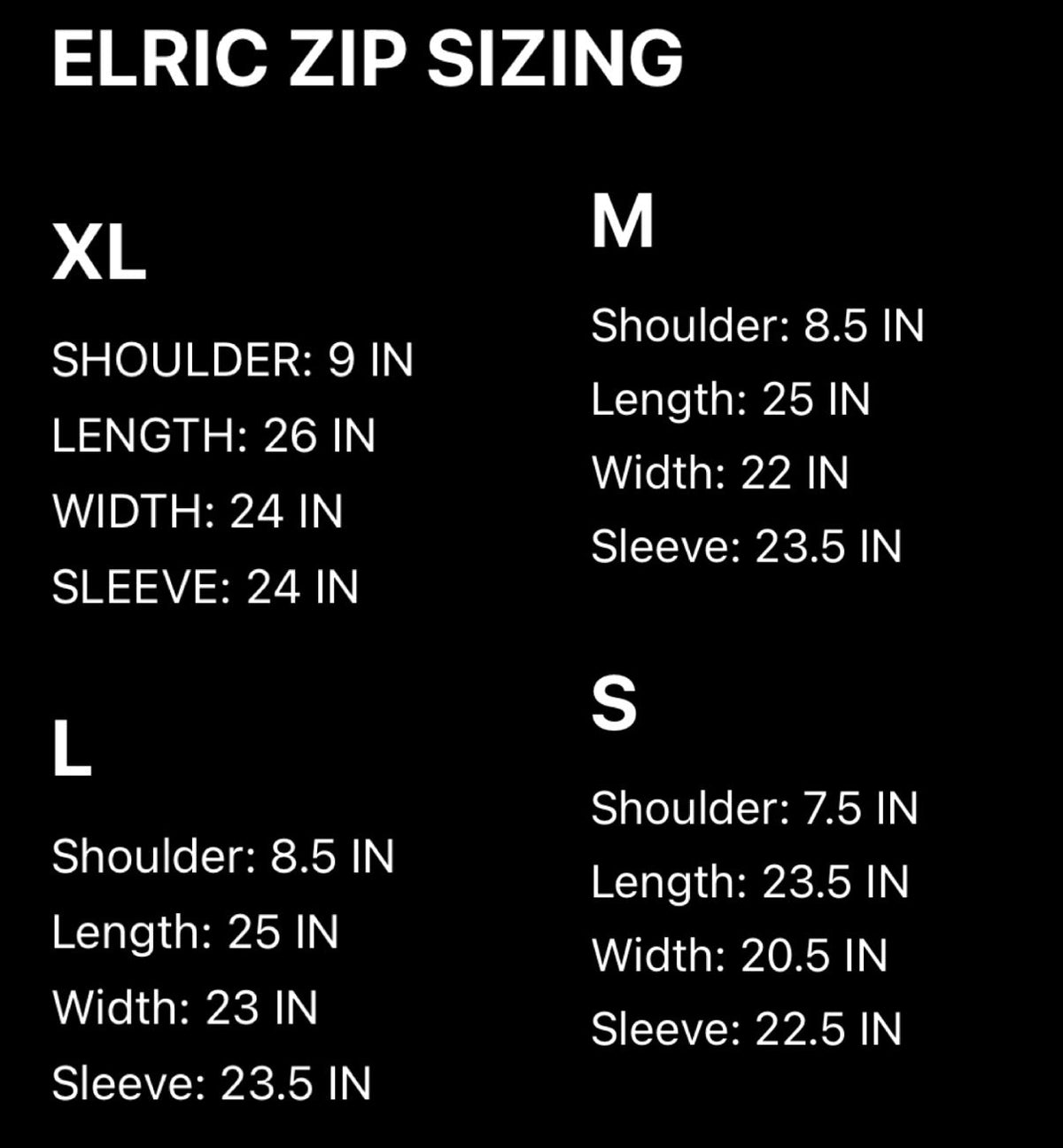 ELRIC FLAMEL ZIP [PRE-ORDER]