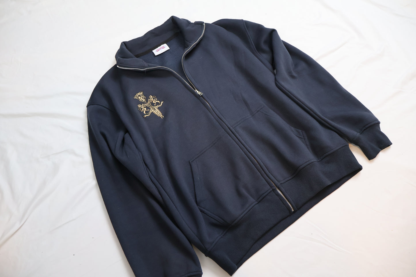 DEATH & STRAWBERRY ZIP-UP