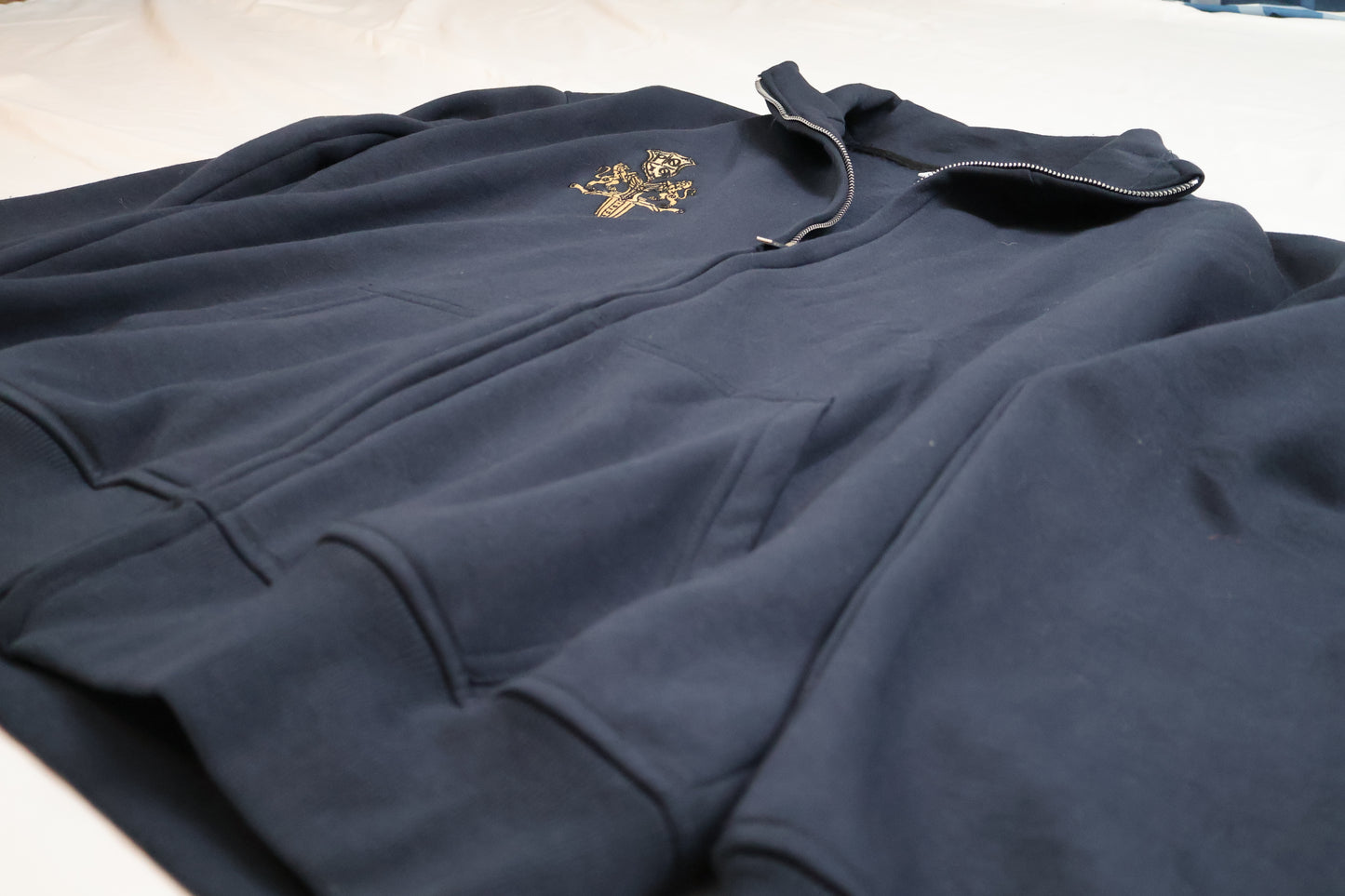 DEATH & STRAWBERRY ZIP-UP